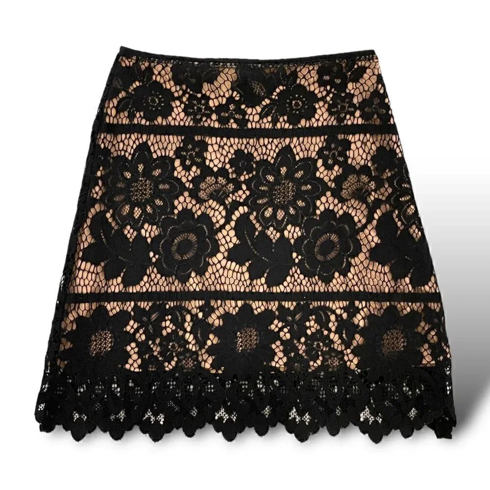 FOR LOVE & LEMONS Lace Pattern Mini Skirt
|Size: XS|